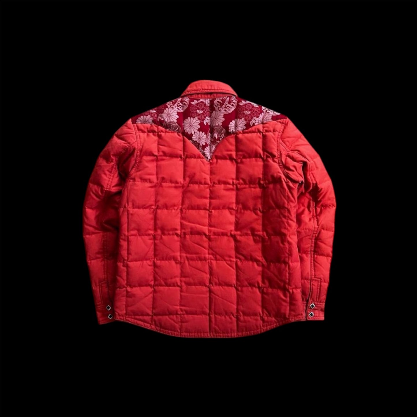 Patched Puffer Jacket