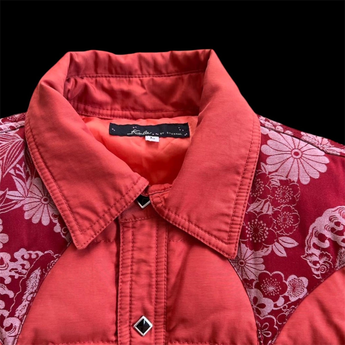 Patched Puffer Jacket