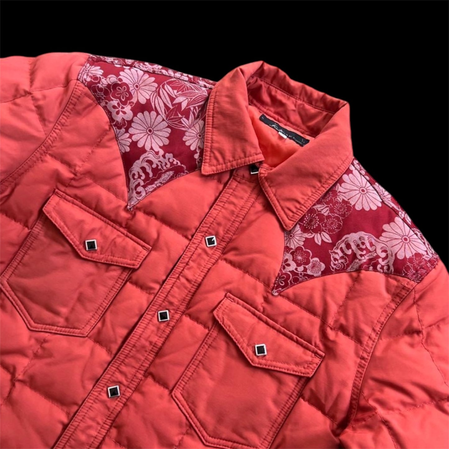 Patched Puffer Jacket